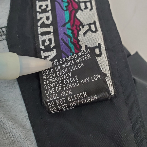 Vintage Sierra Experience Nylon Windbreaker Parachute Pants L Mens Zip Down Legs - Picture 6 of 13